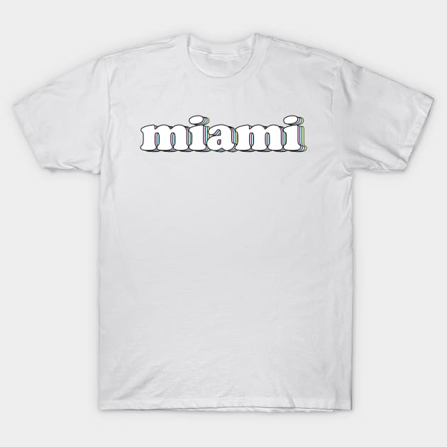 Miami T-Shirt by lolosenese